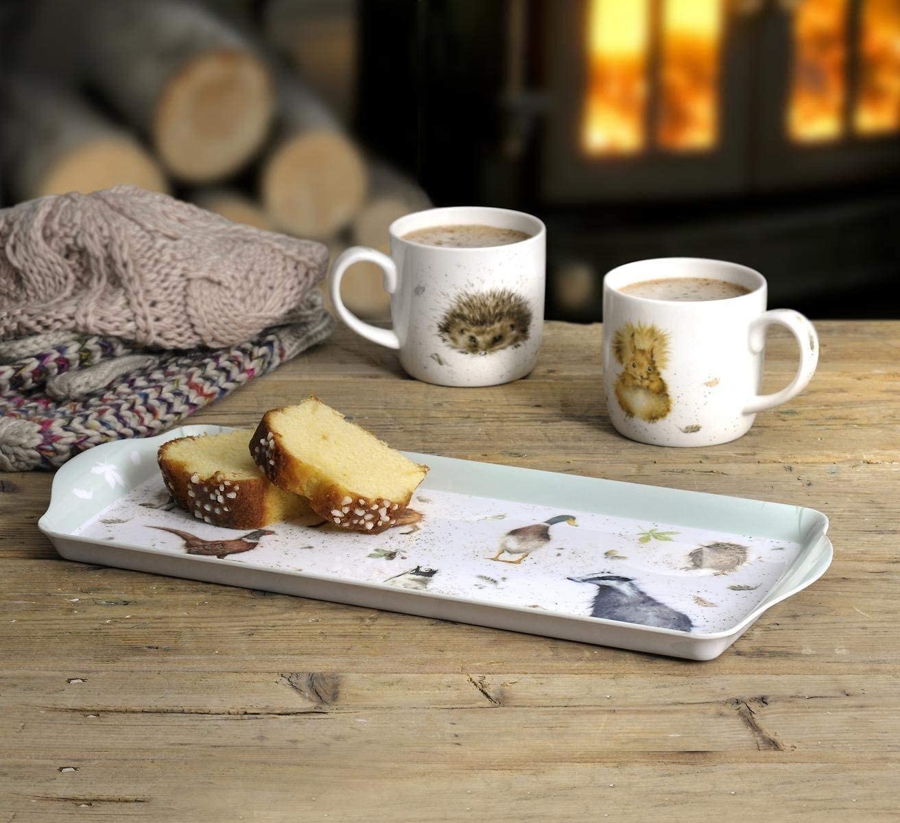 Amazon.com | Royal Worcester Wrendale Designs 14 Ounce Fine Bone China Mug-  Treetop Redhead, Squirrel: Coffee Cups & Mugs