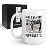 Hogg Anti ICE Mug, 15 oz Ceramic Political Coffee Cup, FDT, Fuck ICE Mug, Funny Democrat Gifts, Anti MAGA Merchandise, FDT Gifts, Political Liberal Merchandise
