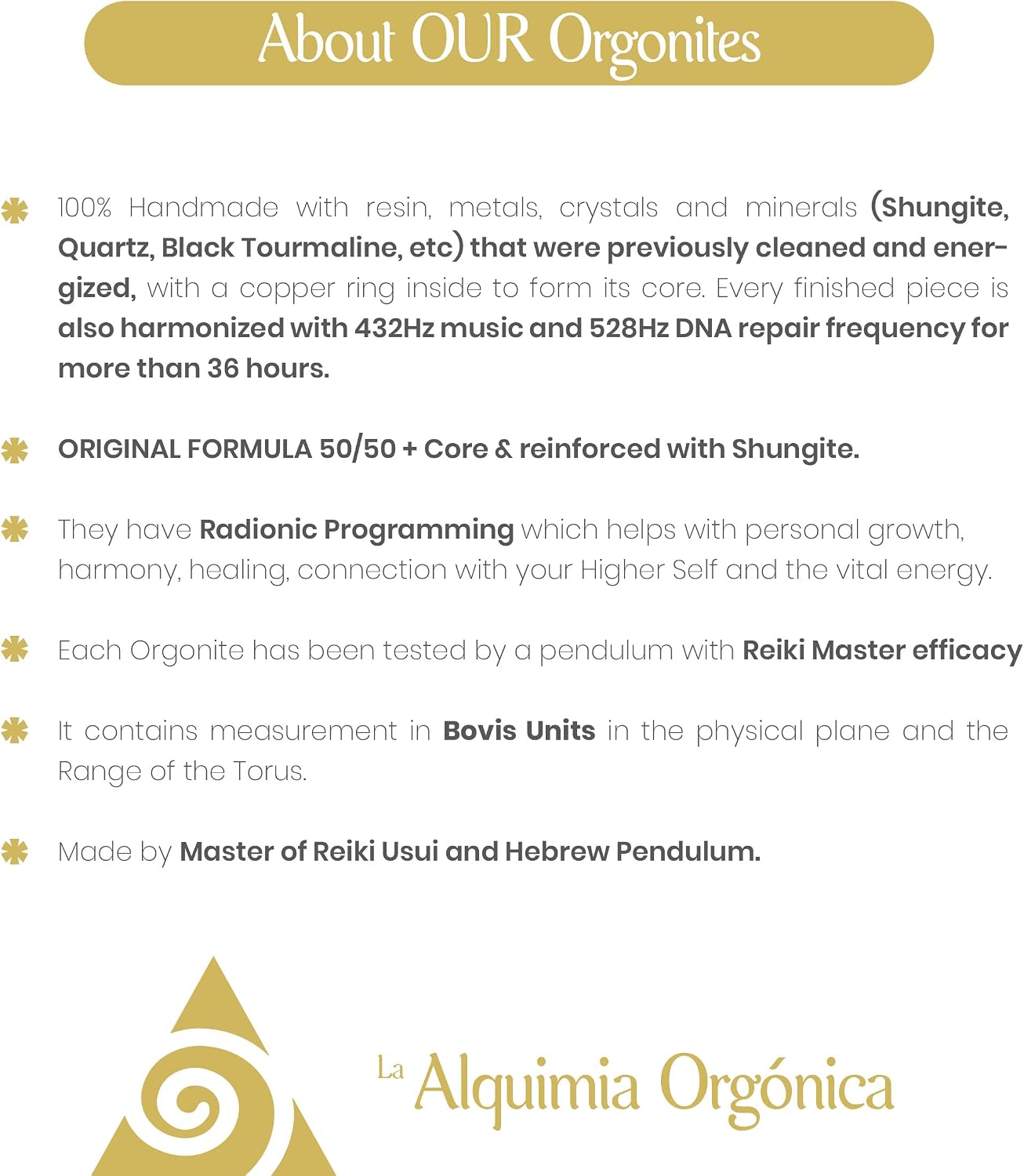 [ LAO ] Orgonite Charger with Metatron's Cube – Handmade with Quartz, Shungite & Black Tourmaline for Protection, Healing & Spiritual Awakening | La Alquimia Orgónica (LAO)