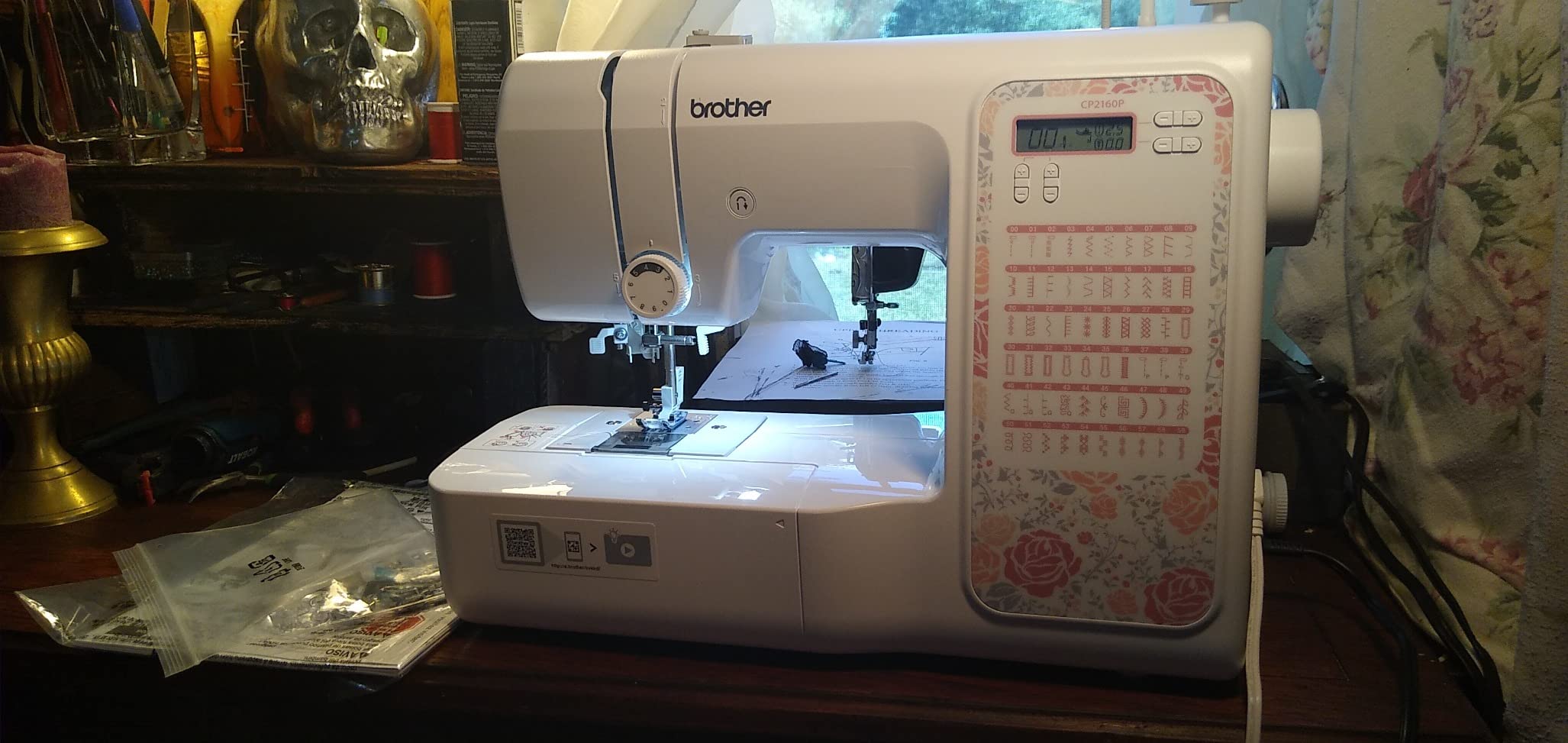 28/mo Finance Brother CP2160W Computerized Sewing Machine with 60