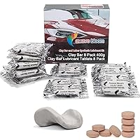 Vista 9 de Barras de arcilla para coches de 400g para detalles automáticos y tabletas lubricantes de barra de arcilla 8 unidades (1 unidad = 16 oz) Kit