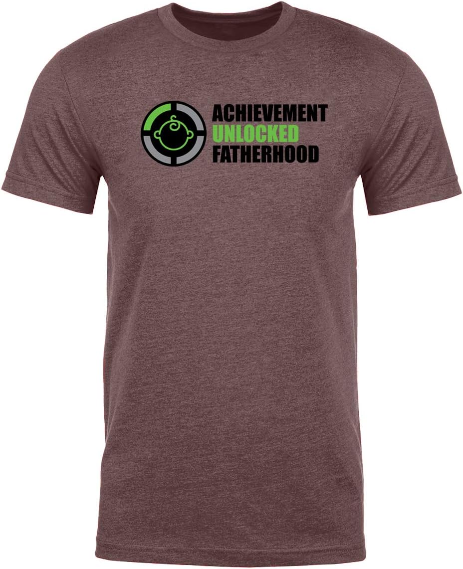 First Time Dad Shirts, Achievement Unlocked Fatherhood, Funny Dad T-Shirts