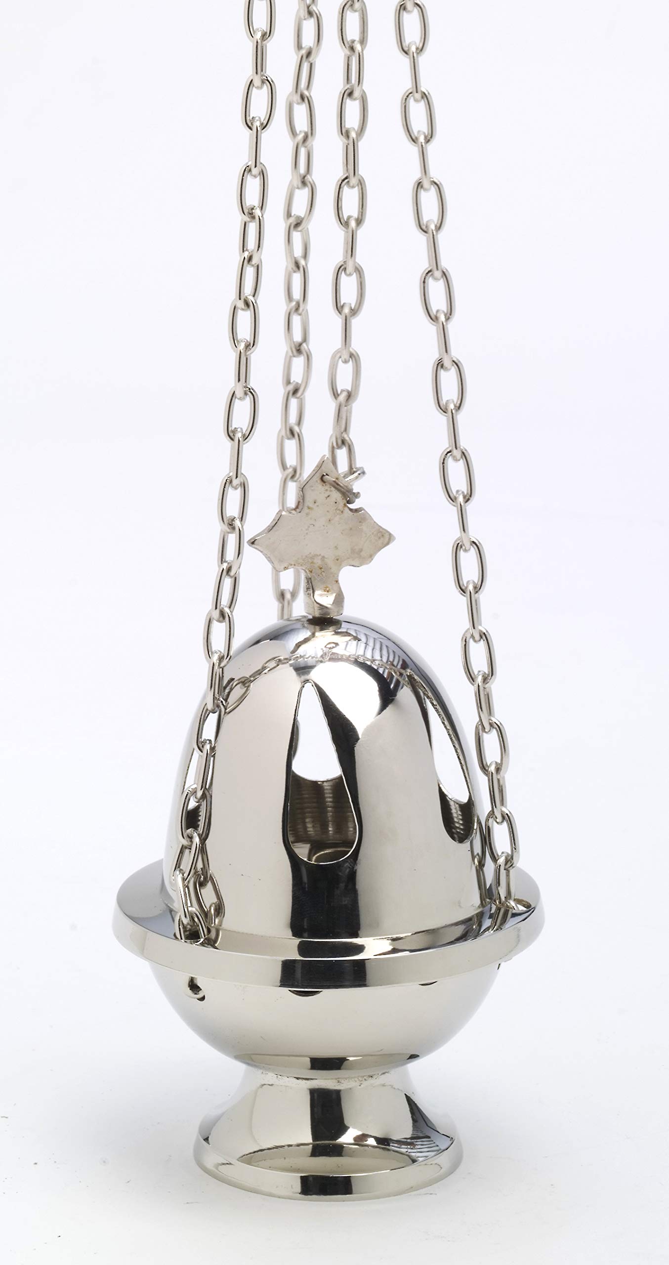 Hauteur 16 cm, Laiton nickelé, Argent
