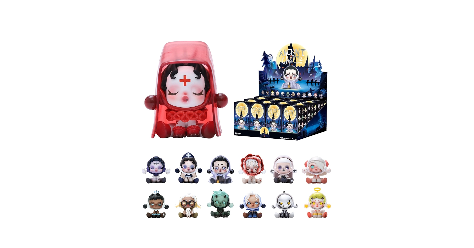 SKULL PANDA ANCIeNT CASTLe BOX 未開封品 SKULL PANDA ANCIeNT CASTLe BOX 未開封品 POP MART Skullpanda