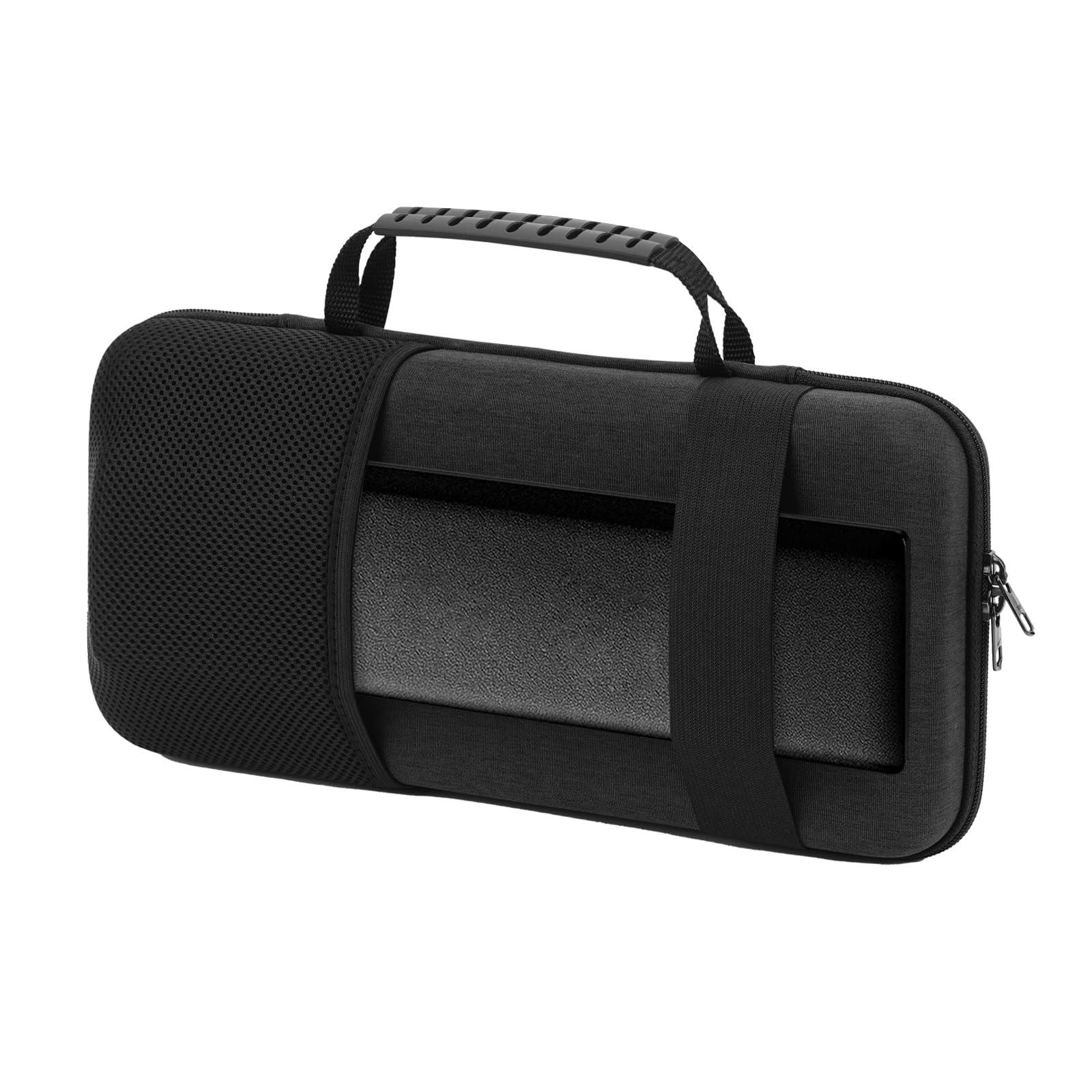 GEEKRIA Custodia per tastiera 75%, borsa da viaggio rigida per tastiera portatile wireless a 84 tasti, compatibile con Keychron K2, tastiera meccanica POP Keys