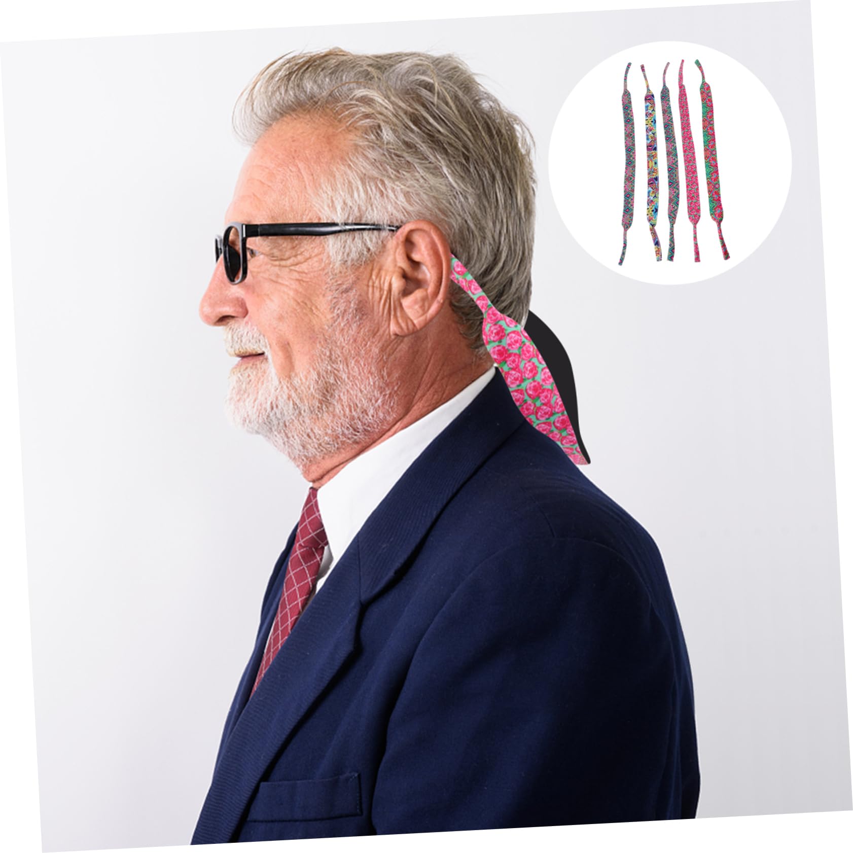 Healeved Brillenband Brillenbügel Brillen Halteband Brillenzubehör Brillenfixierung Brillenverschluss Brillenbänder Gläser Brillenhalter Nackenhalter Neopren