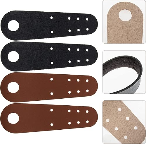 Miniatura 5 de BESPORTBLE 2 pares de tapones para botas de patinaje para patines de ruedas, cubiertas de botas, protectores de patinaje, protectores de puntera de