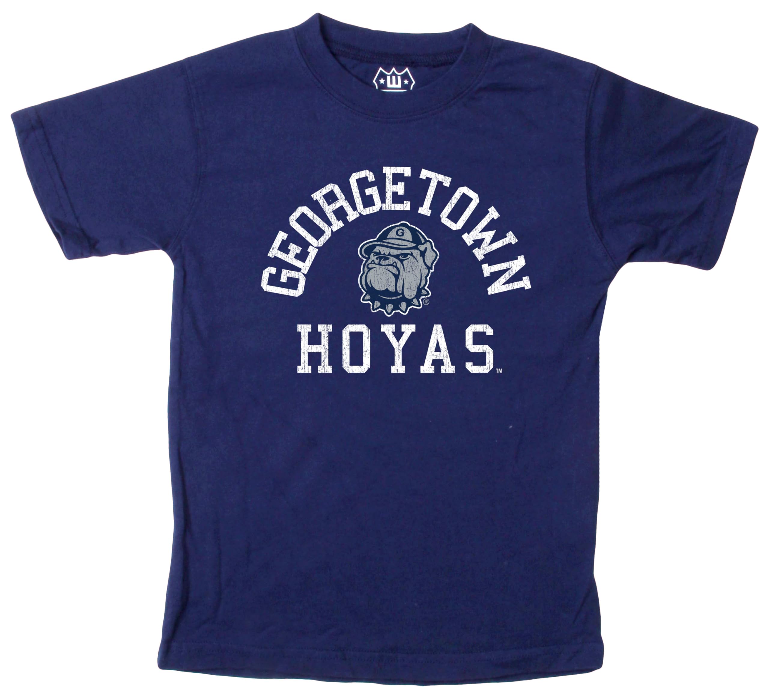 Wes and Willy NCAA Kids S/S Organic Cotton Tee Shirt, North Carolina Tar Heels, L, NC Blue — view 141
