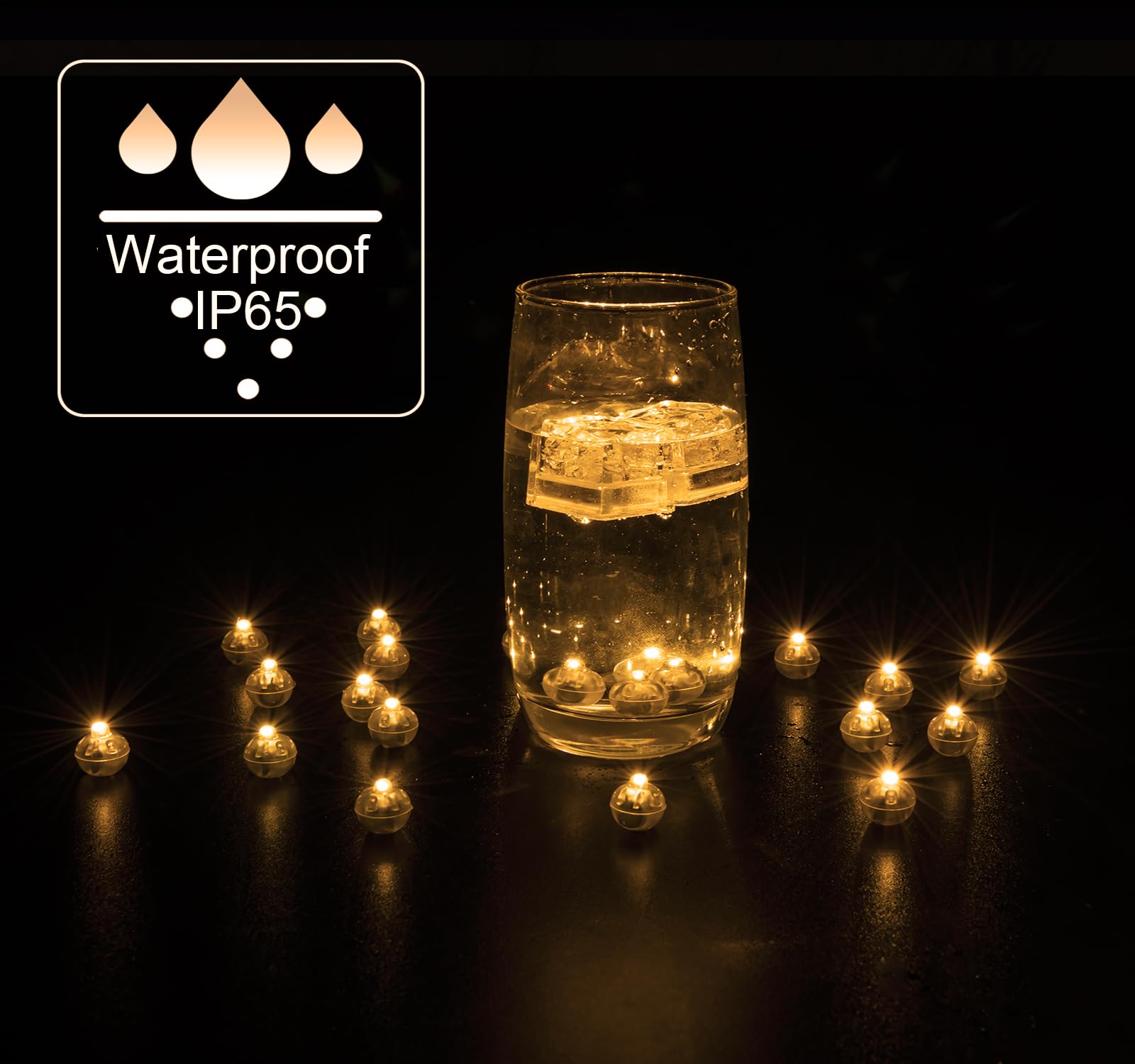 30 Palloncini LED Auting Con Mini Luci Bianco Caldo - Perfetti Per Matrimoni, Feste Di Compleanno E Decorazioni Natalizie