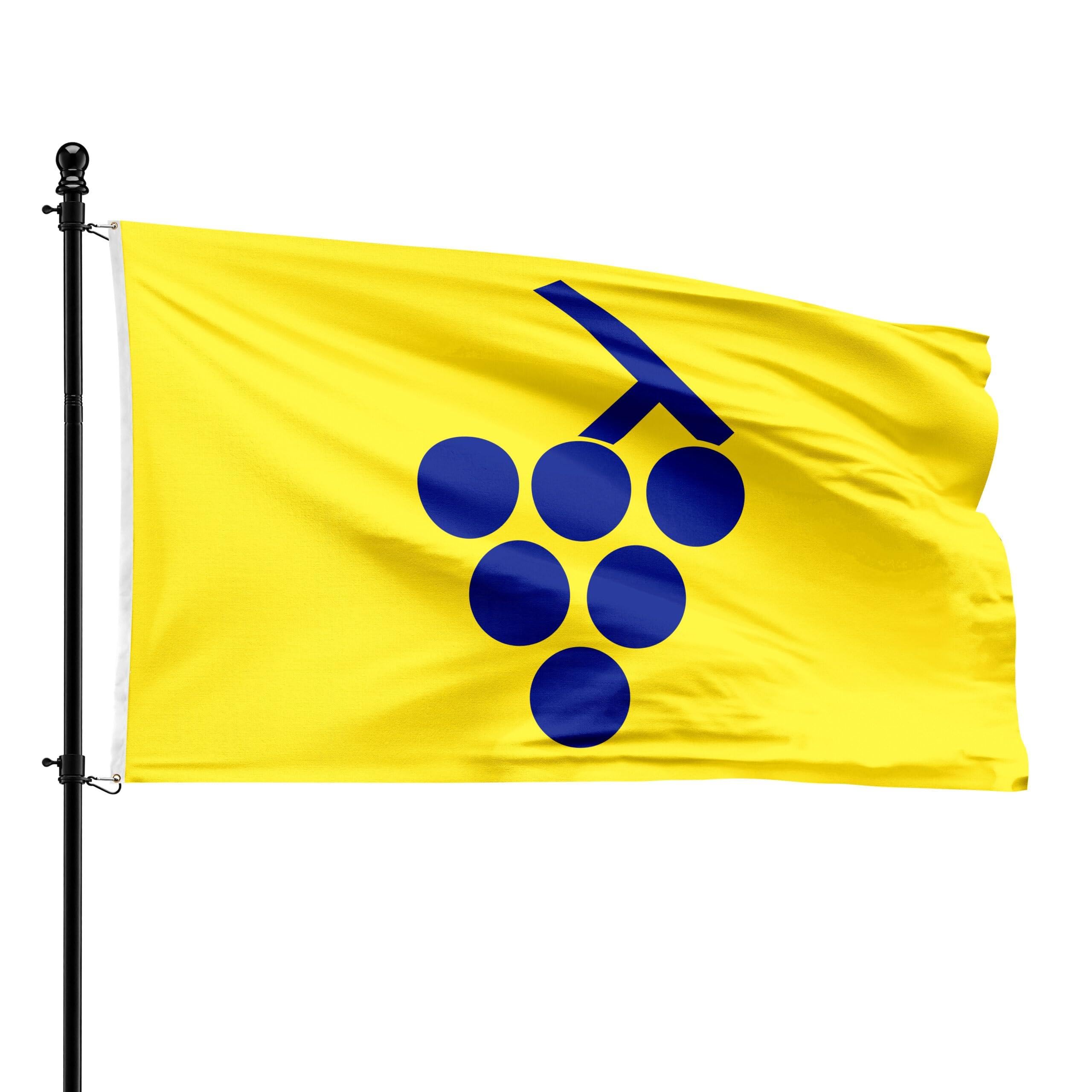 Bandera de Overijse de 90 x 150 cm que no se decolora con el sol