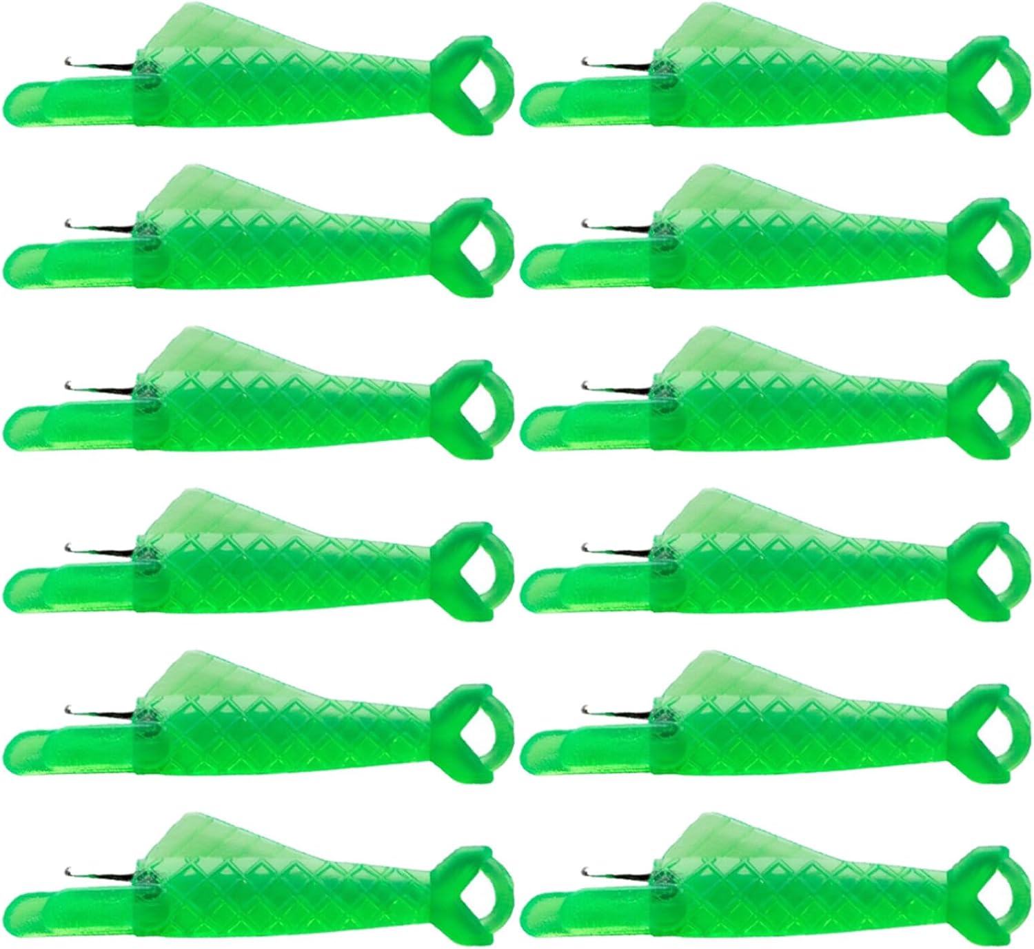 200pcs Green Automatic Sewing Machine Needle Threaders for Home Travel