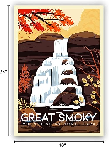 Miniatura 62 de Parques nacionales de las dunas de Indiana, impresión de póster de viaje, póster de viaje retro, parque nacional en Indiana, arte de pared de Dunas