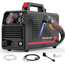 YESWELDER CUT-65DS Plus Plasma Cutter, 4-in-1 Non-HF Pilot Arc, 110/220V