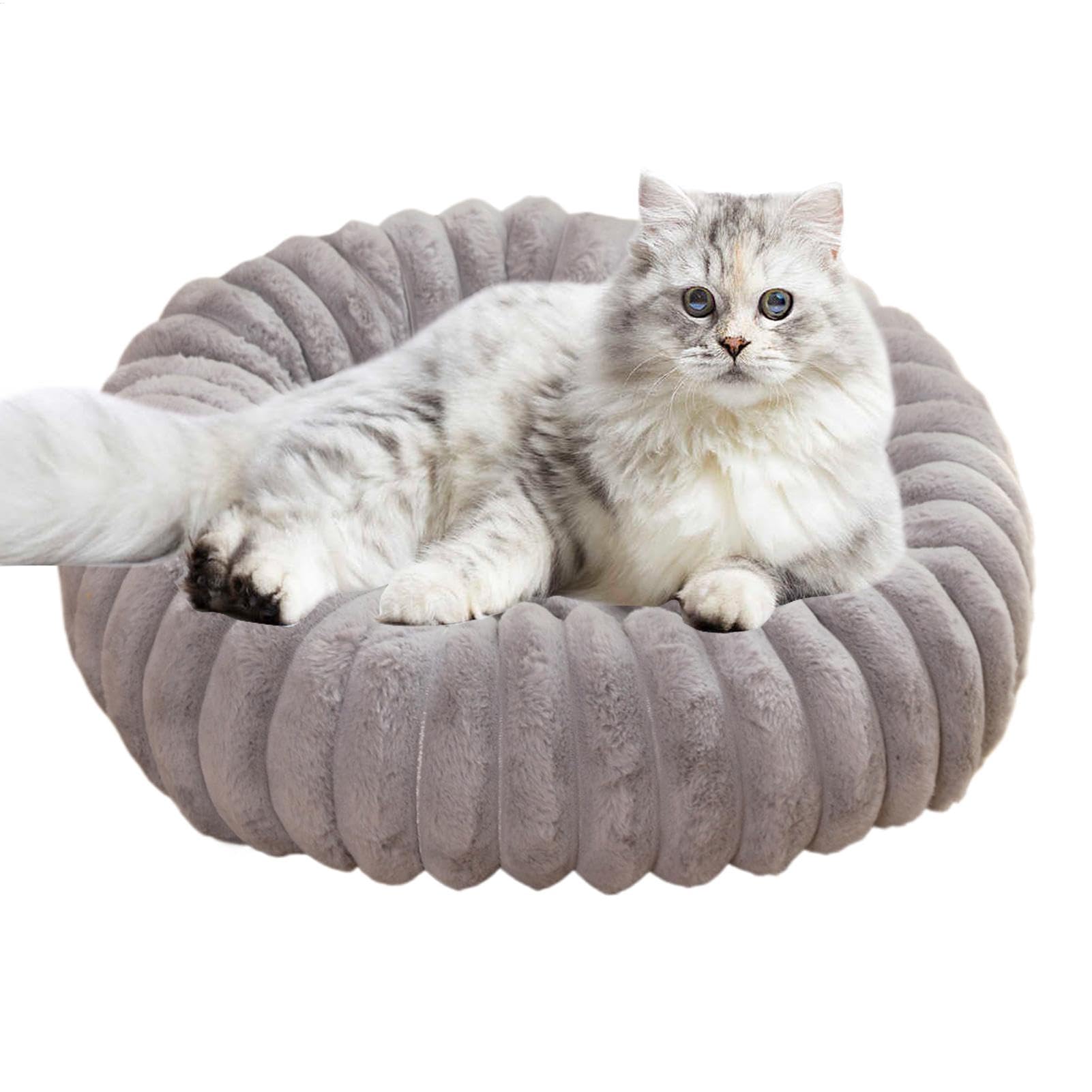 Lit pour petit animal de compagnie contre l'anxiété et lavable facilement