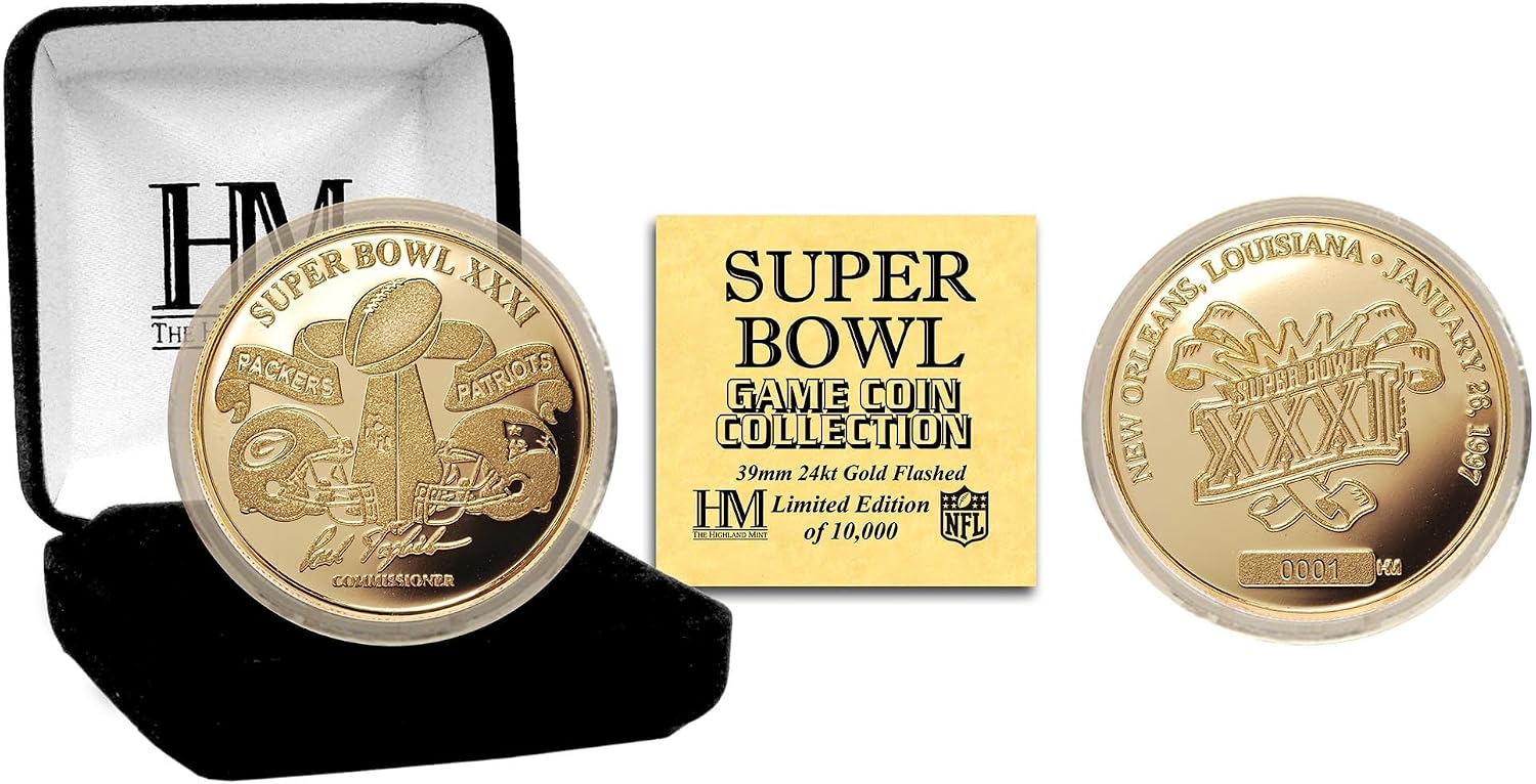 Highland NFL Super Bowl II Flip Coin