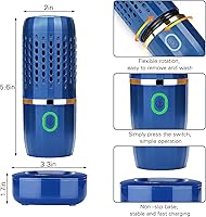 Vista 2 de Capsule Fruit and Vegetable Purifier - Portable Fruit and Vegetable Washing Machine, USB Wireless Fruit Cleaner Device with OH-ion Purification