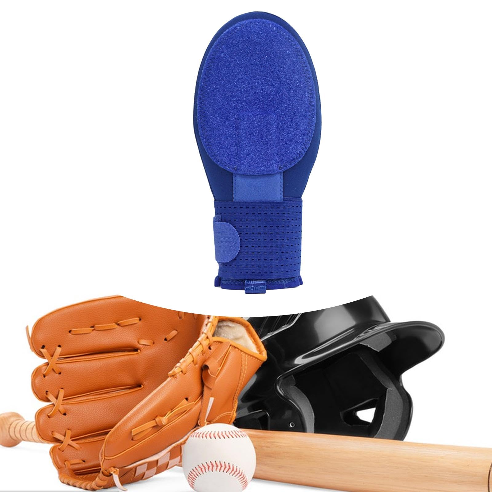 kowaku Baseball Softball Sliding Glove for Adults Baseball Hand Cover Sturdy Hand Protection for Left or Right Hands Outdoor Sports, Dark Blue
