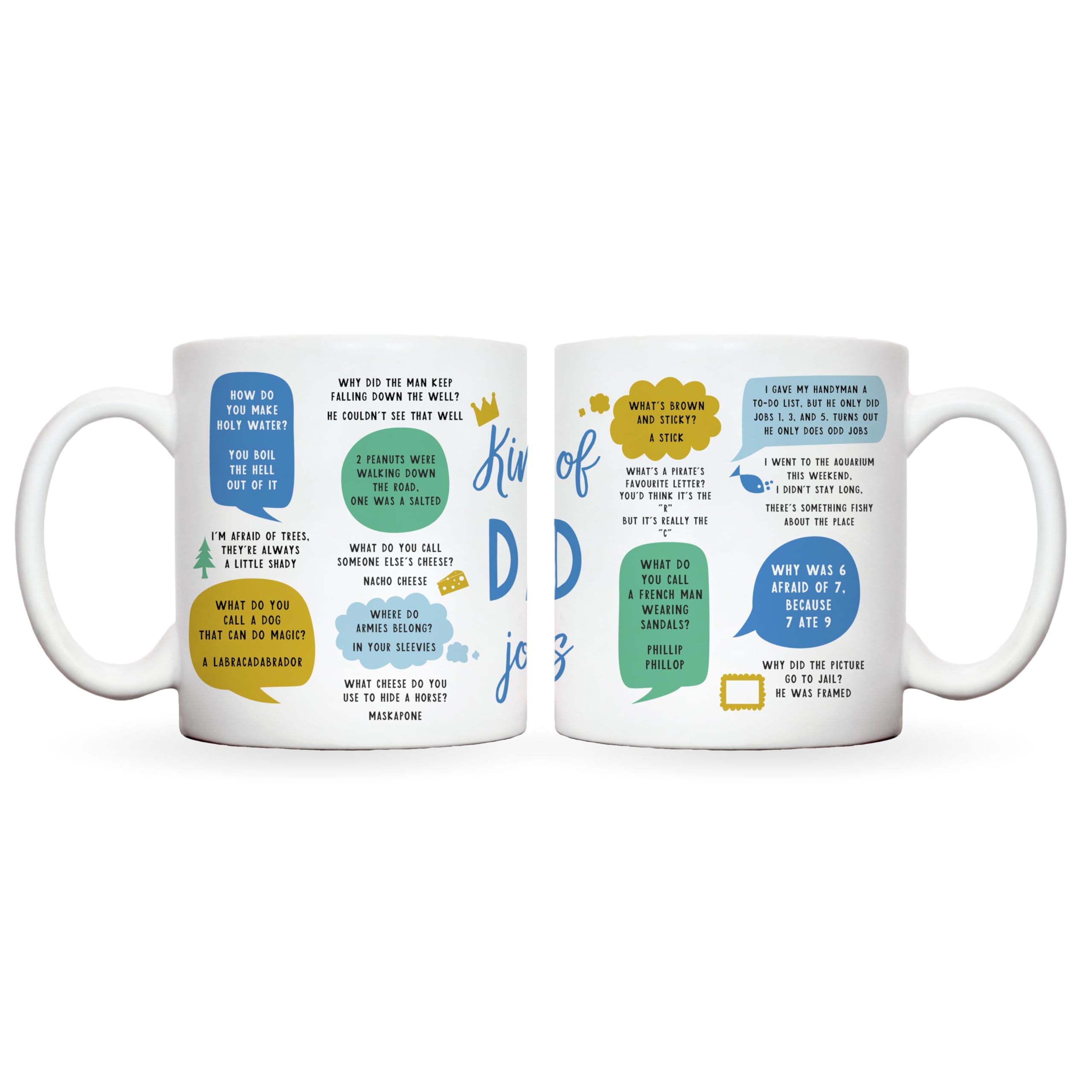Manta Makes Dad gifts, mug for dad daddy stepdad for father's day gifts birthday gifts christmas gifts from son or daughter, gifts for dad birthday gifts, funny fathers day gift (Funny Dad)