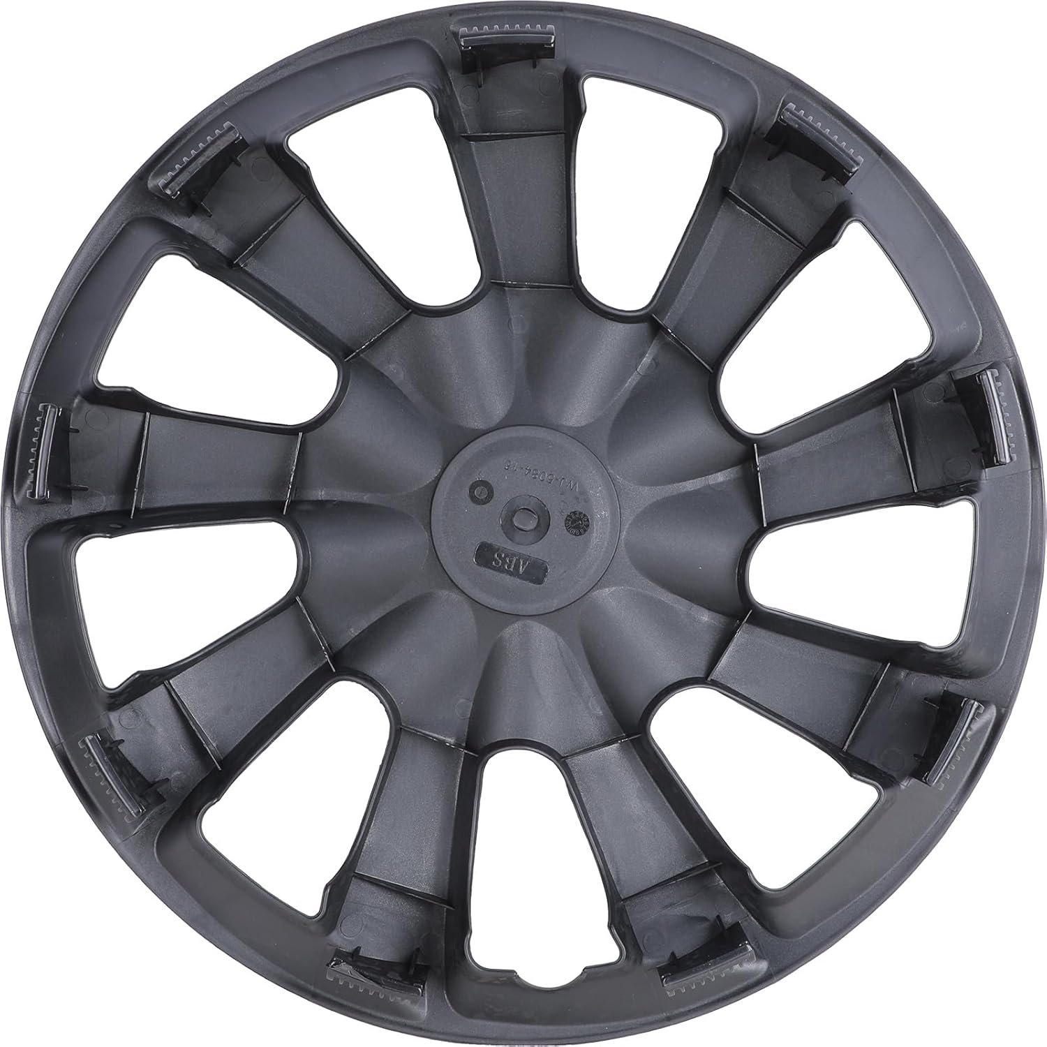 AUTOWIKI 13’’ Wheel Rim Cover Hubcaps Universal Snap On Car Truck SUV Car Accessories ABS & PC Material Replacement Hub Caps Set of 4 (13 Inch, Silver & Black Lacquer)