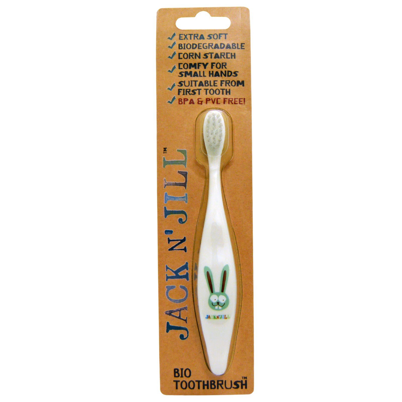 Jack N' JillSINCE 1949 n Bio Toothbrush Bunny 1 Toothbrush