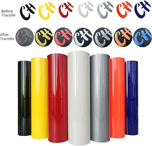 Miniatura 8 de Láminas de vinilo de transferencia de calor 3D de 12 x 10 pulgadas, película de prensa de transferencia de calor de espuma HTV para planchar en