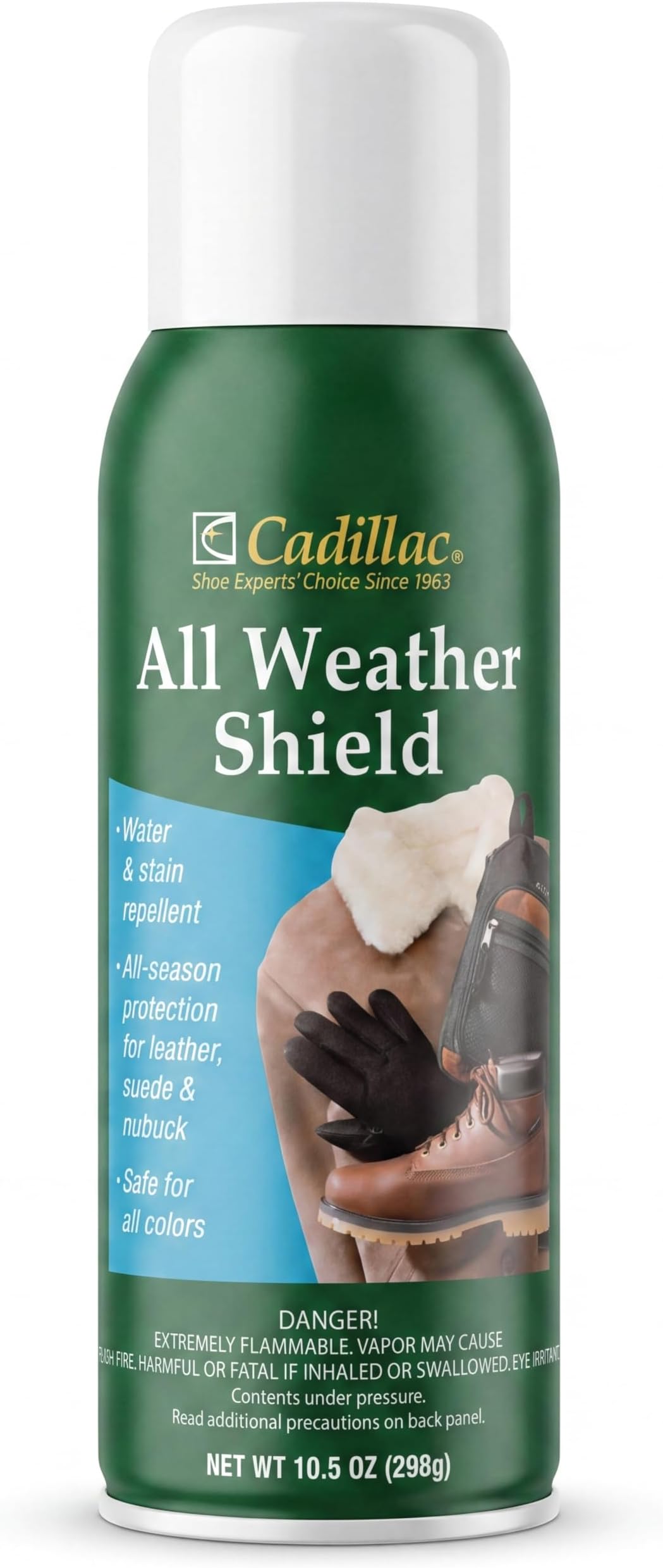 Cadillac All Weather Shield - Leather and Fabric Protector Spray 10.5 oz