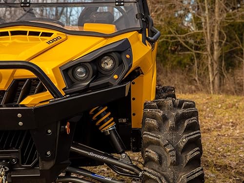 SuperATV Kit de señal de giro de lujo para Can-Am Commander 2011-2020 Can-Am Commander  Interruptor basculante de señal de giro montado en tablero