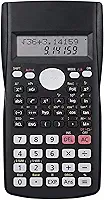 Calculadora Científica de Engenharia, 240 Funções, Display de Linha Dupla, Ideal para Escola e Escritório (Preto)