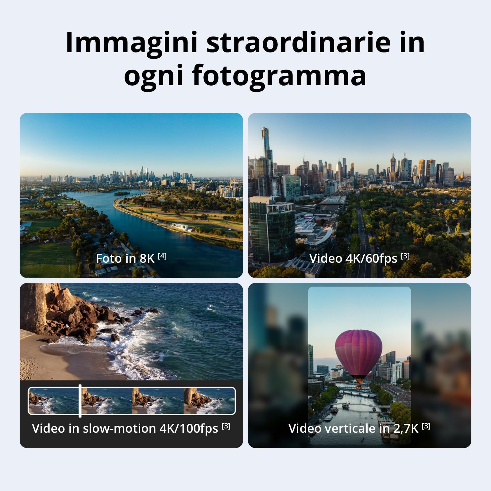 DJI Lito 1 Combo 2 Batterie Bundle, drone con fotocamera 4K, rilevamento degli ostacoli, ActiveTrack, video 4K e immagini 8K, trasmissione video 15 km, C0 (Lito 1 Combo)