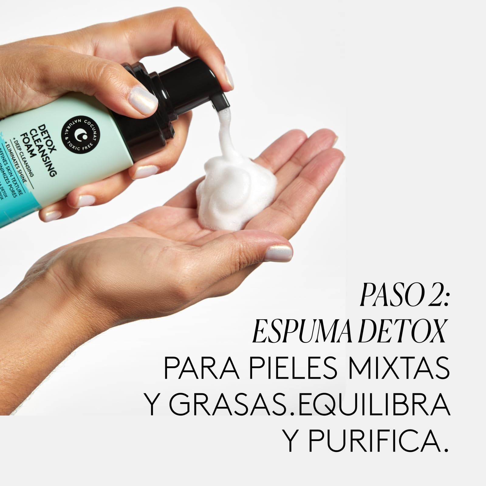 COCUNAT Set Doble Limpieza Agua Micelar + Espuma Detox 200ml+125ml