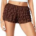 brown ruffle shorts Top3商品