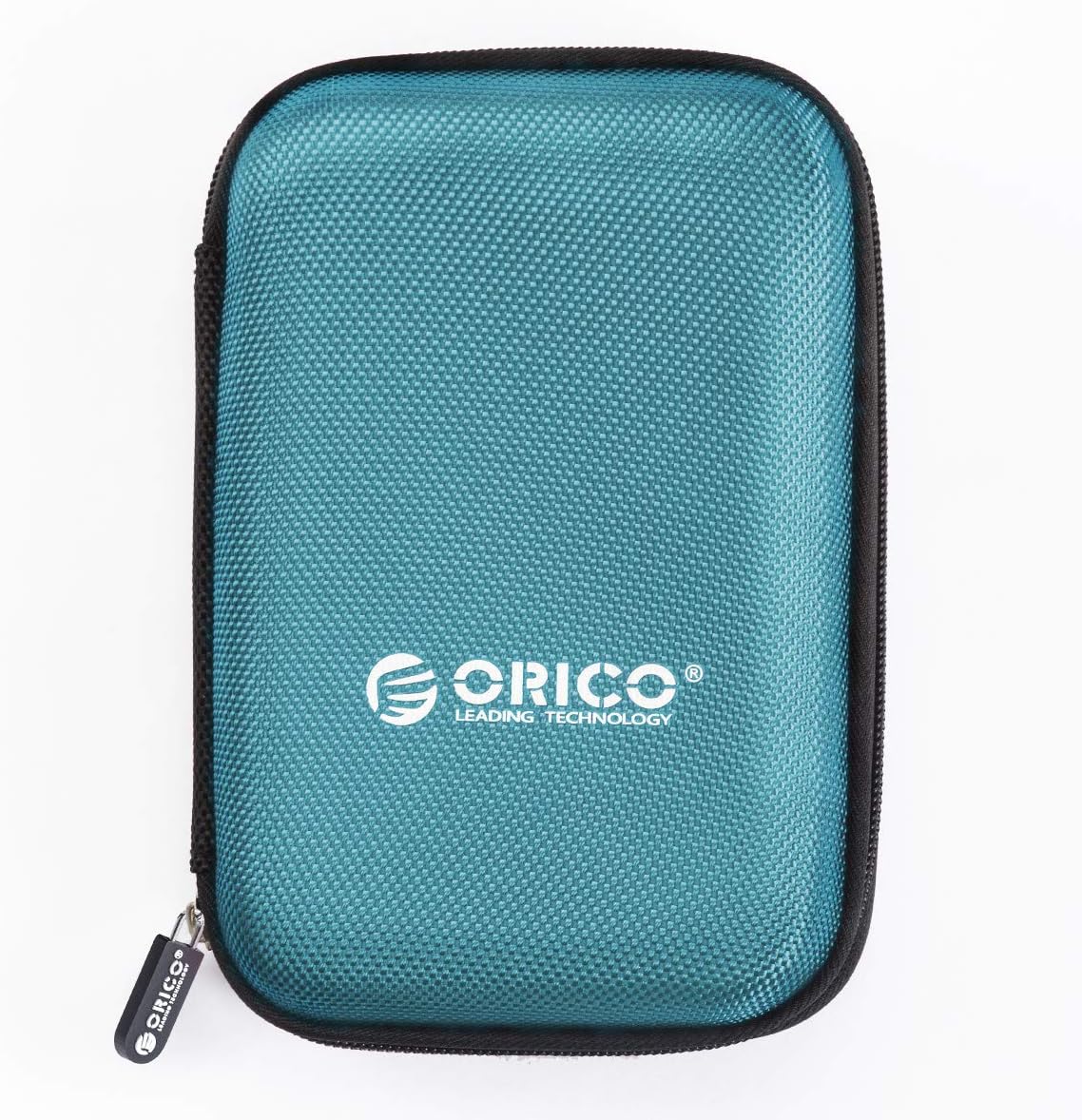 ORICO 2.5インチ ハードディスク 収納 ケース ポータブル HDD 保護ケース SSD本体/ケーブル 小物収納 擦り傷防止 防塵 耐衝撃 2.5型 SSD 収容 ケース ブルー PHD-25