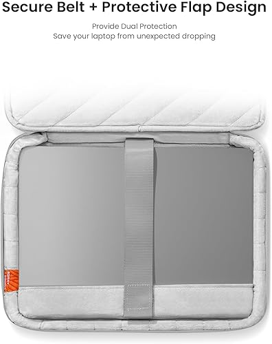 Miniatura 27 de tomtoc Funda protectora 360 para MacBook Air M4 2025, M3/A3113, M2/A2681, M1/A2337, MacBook Pro M2/A2686, M1/A2338, resistente al agua para iPad Pro