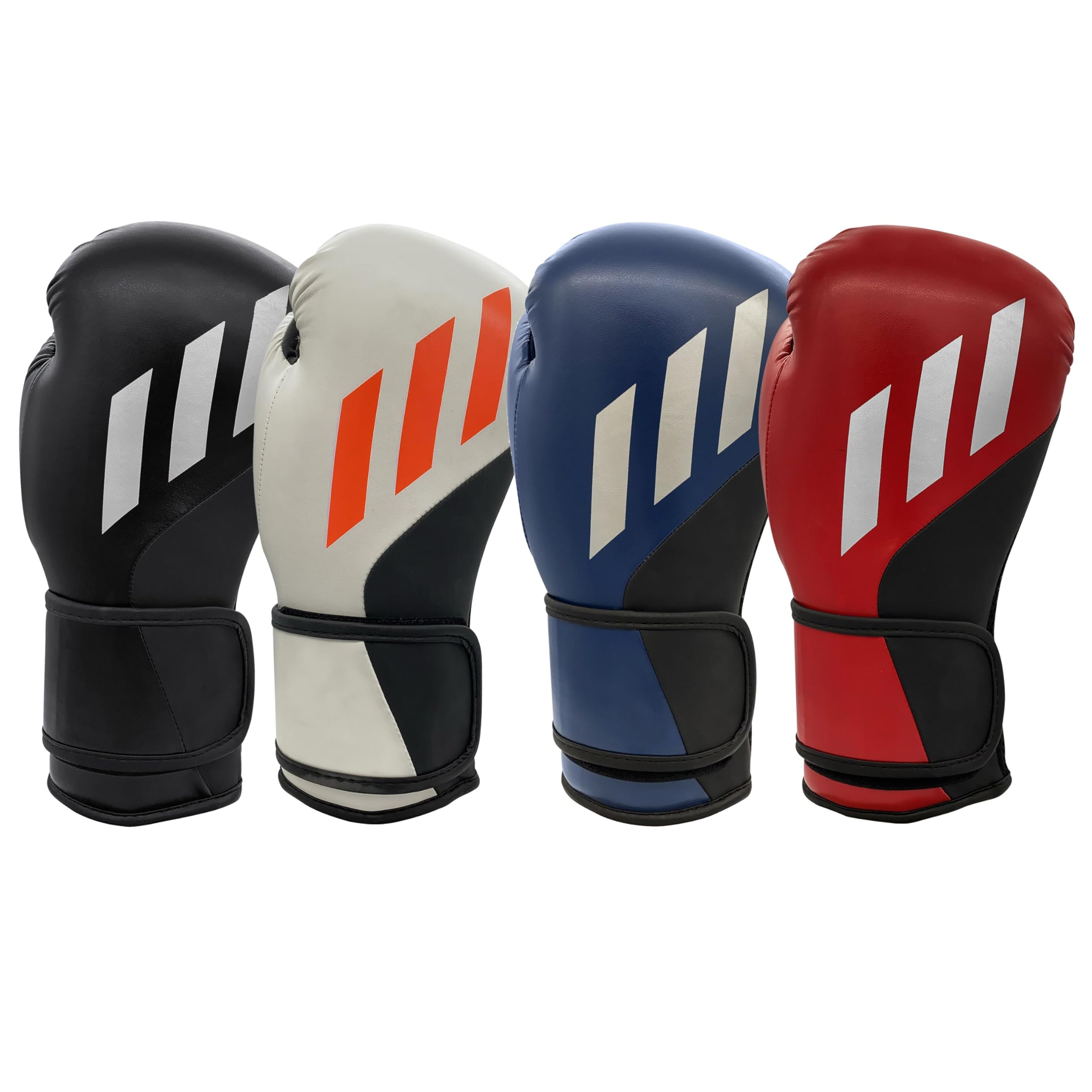 adidas Tilt 200 Boxhandschuhe, 284 g, aus PU-Leder, mit Gummizug für sicheren Sitz, bietet Handgelenkunterstützung für Sparring, Training und Boxsack-Workout, geeignet für Männer und Frauen, Blau