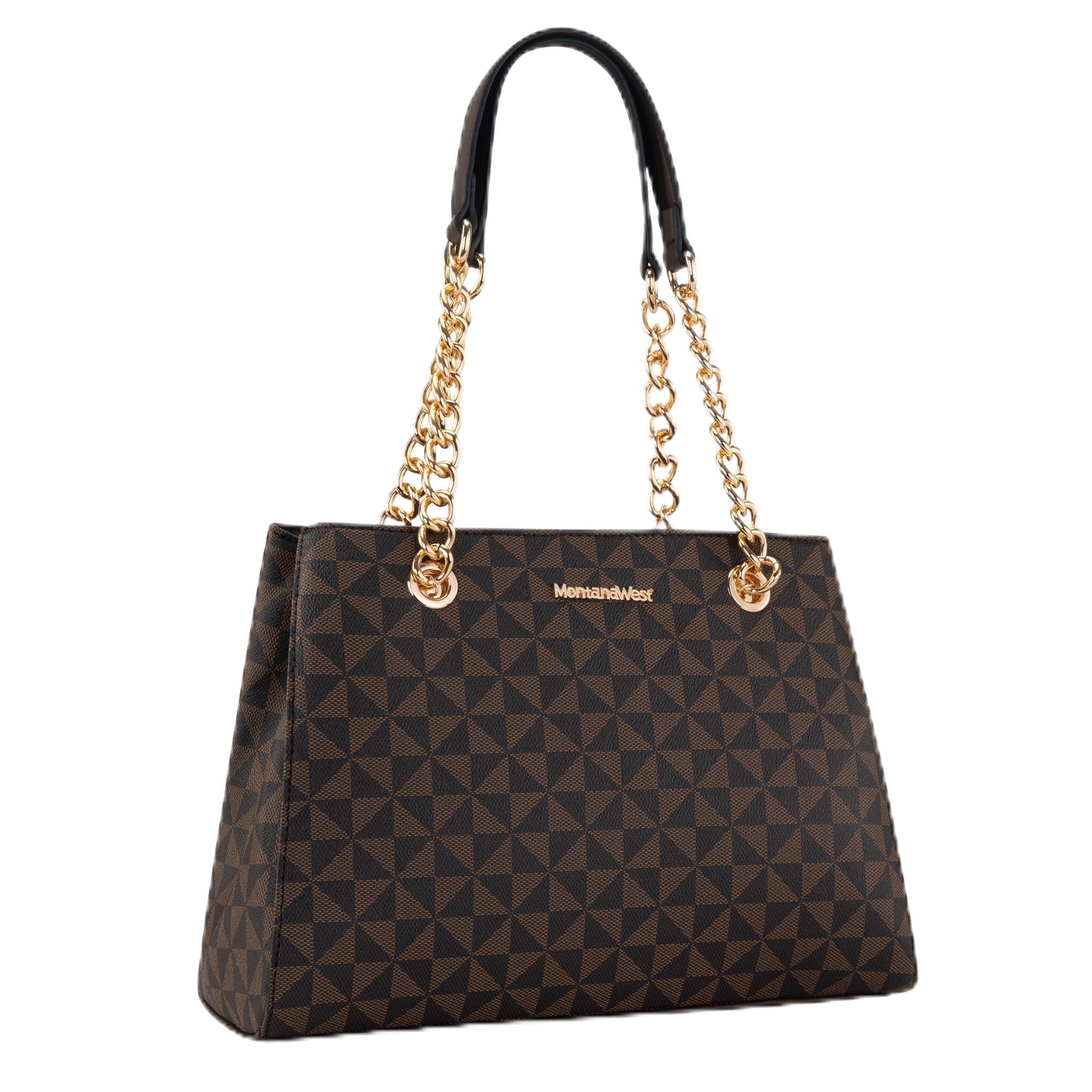 Montana WestMEDIUM Chain Shoulder Bag for Women Hobo Handbags Tote Purse