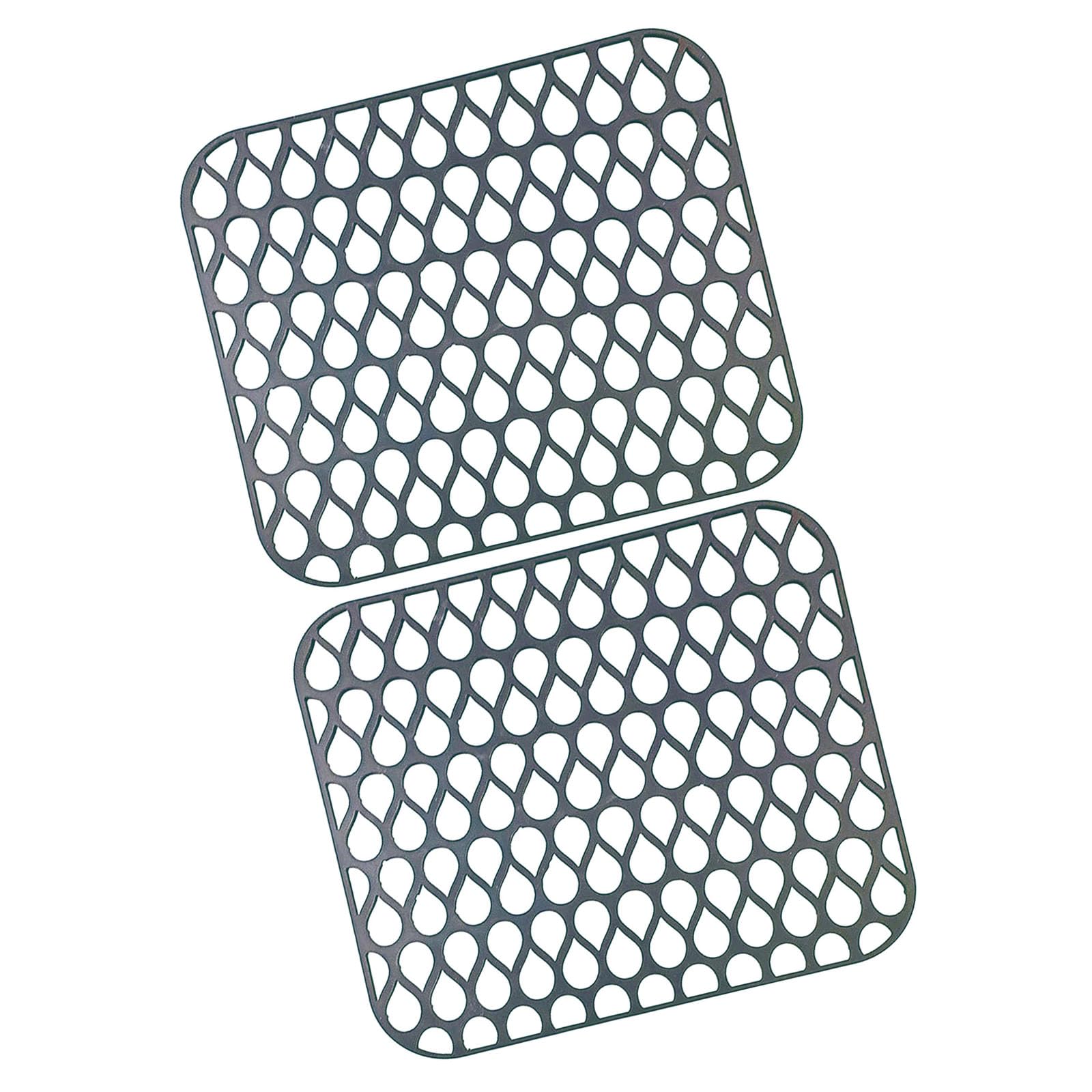 Piceioep Thick Silicone Sink Liners Multi Functional As Cutting Board Mats and Utensil Holders in Kitchen Food Grade Elastomer Mat