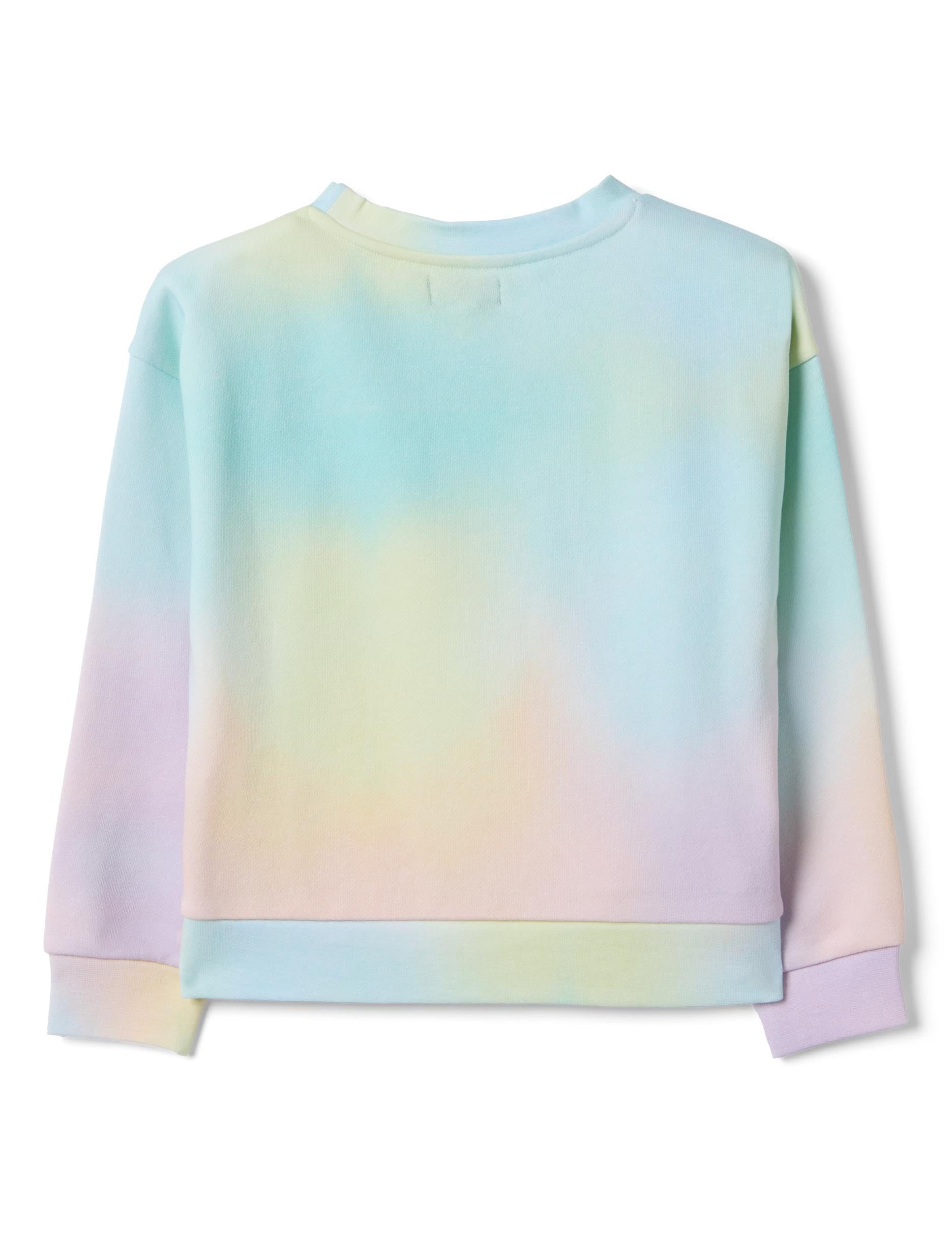 OVS Kids Sudadera Multicolor de niña Mezcla de algodón Ajuste Regular