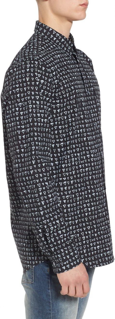 WeSC Men's Nicolas Long Sleeve Button Down Shirt