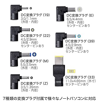 ノートPC用マルチACアダプタ（訳あり:16Vタイプ） ACA-MULT16 マルチacアダプター パソコン向けケーブル」の人気商品一覧