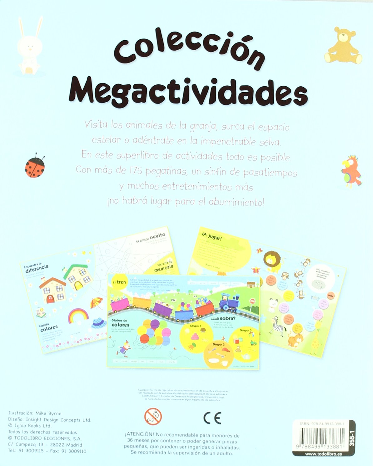 Mi gran libro de juegos y pasatiempos (Megactividades)