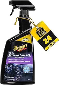 Meguiar's Quik Interior Detailer Cleaner - 24 Oz Spray Bottle