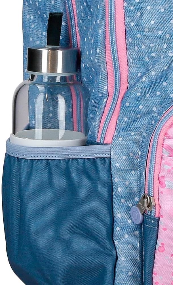 Enso Dreamer Backpack Blue 19x24x10cm Polyester by Joumma Bags, Blue, Rucksack, Blue, Rucksack