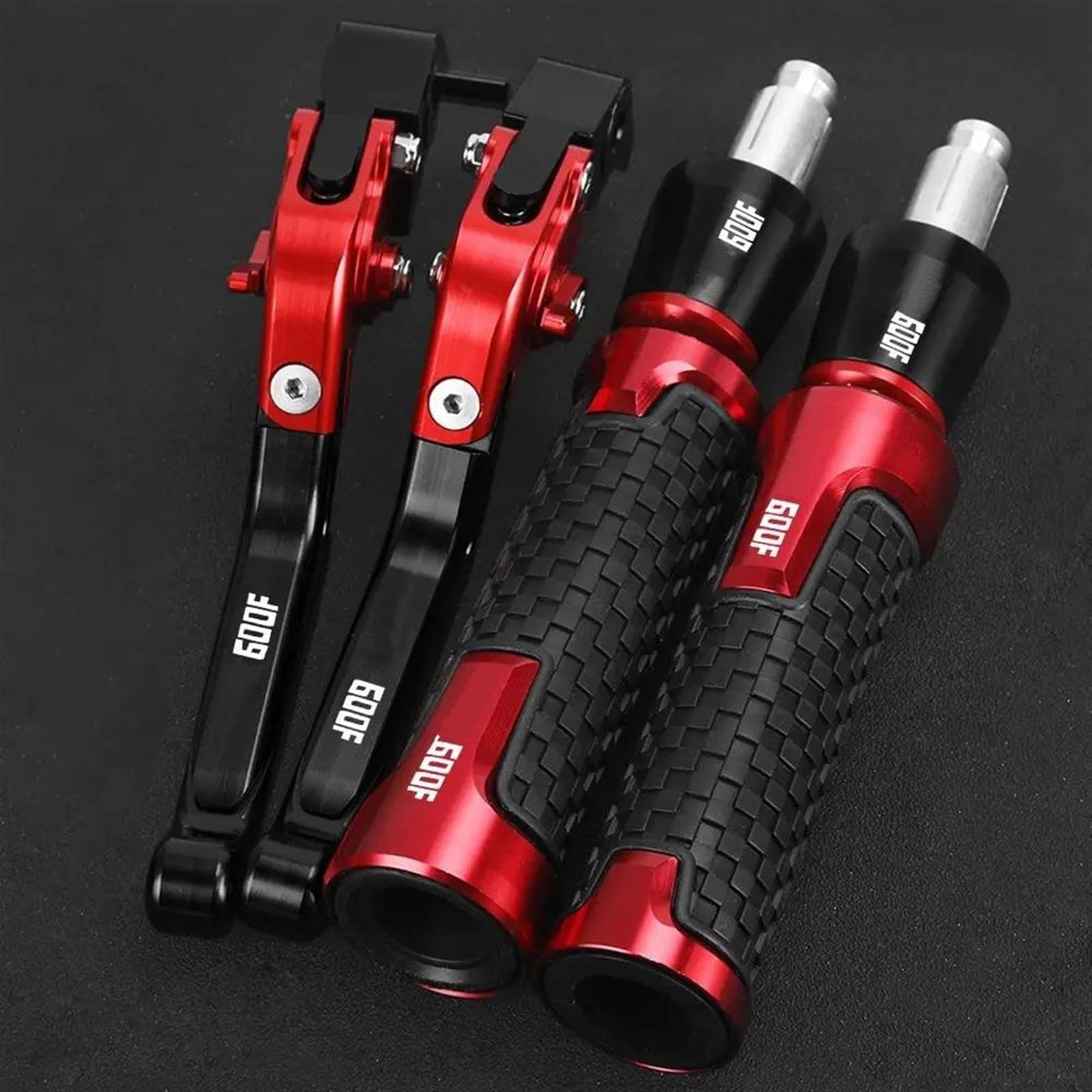 Palancas de embrague freno CNC ajustables para regular el tacto en Honda CBR600F y puños de moto