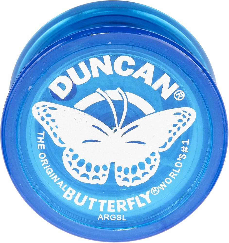 Duncan Toys Butterfly Yo-Yo, 초보자 스트링 트릭 요요, 블루 — 사진 1
