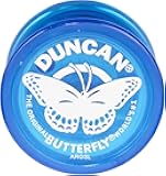 Toys Butterfly Yo-Yo, Beginner Yo-Yo with String, Steel Axle and Plastic Body, Blue