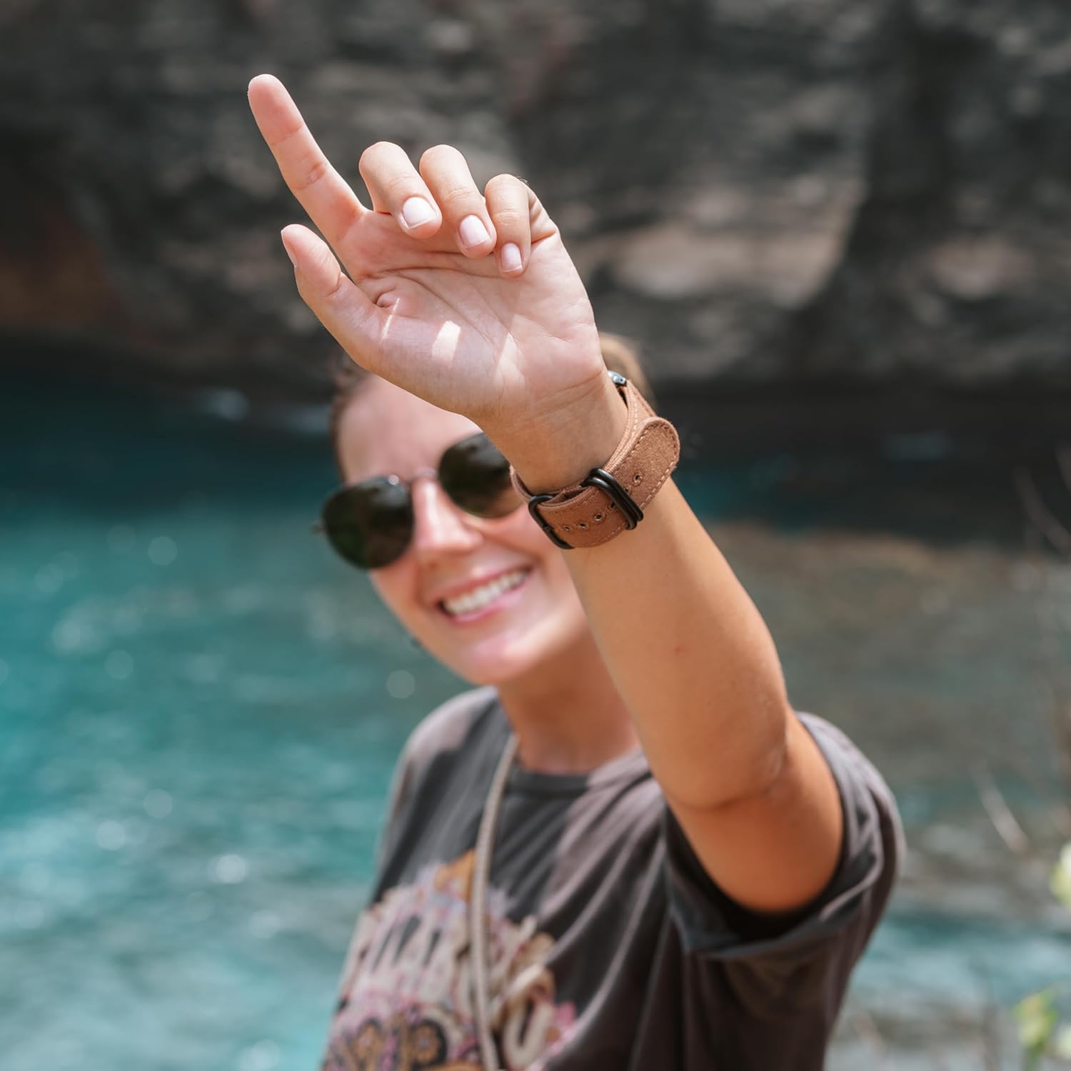 Carterjett Canvas Band | Compatible with Apple Watch Band - Durable, Woven Canvas iWatch Strap | Fits 49/46/45/44mm, Ultra, Series 10 & All Models