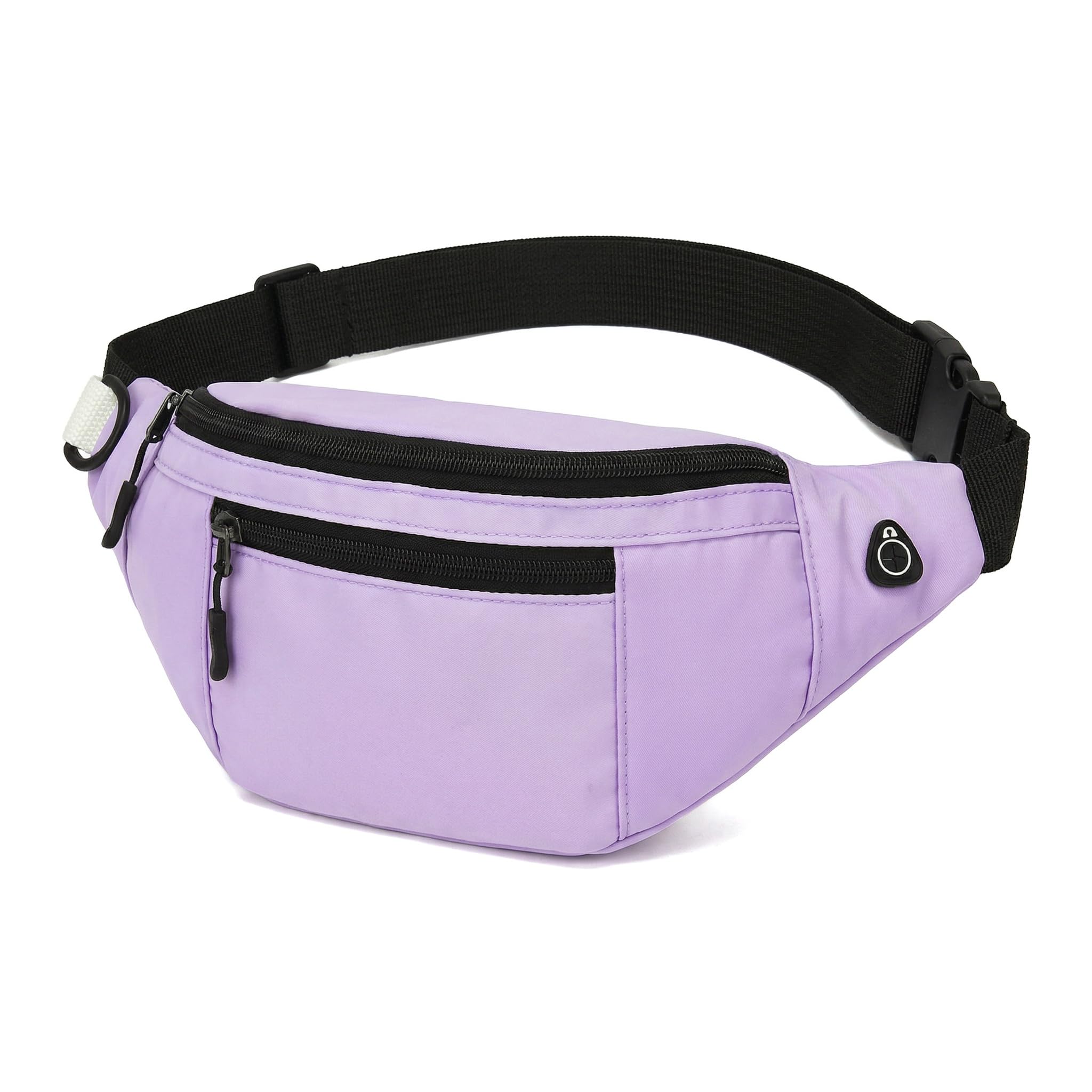 Bauchtasche Herren & Damen – wasserdichte Gürteltasche für Reisen, Alltag & Outdoor – Leichte gürteltasche Damen Hüfttasche Outdoor Groß Handytasche Sport Wasserdicht (Lila)