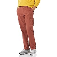 Amazon Essentials Pantaloni cargo elasticizzati dal taglio dritto (disponibili nelle)