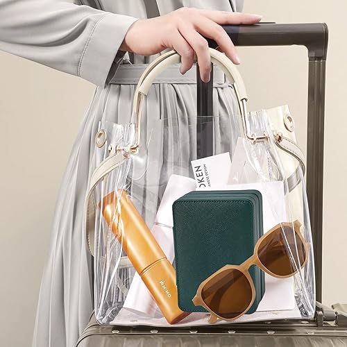 Miniatura 2 de BUTI4WLD Joyero pequeño, cajas de joyería para mujeres y niñas, caja organizadora de joyas, 2 capas organizador de almacenamiento de joyas de viaje