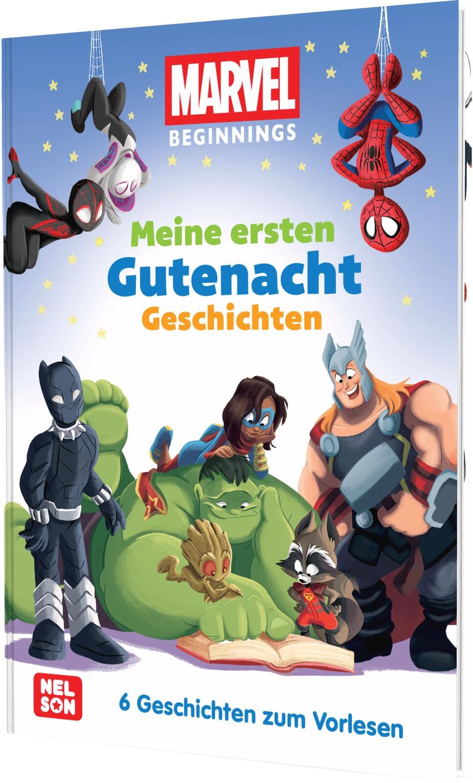 MARVEL Beginnings: Meine ersten Gutenacht-Geschichten: Geschichten zum Vorlesen für die Kleinsten | Für MARVEL-Fans ab 3 Jahren